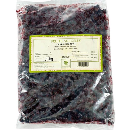 Cassis (Blackcurrant), IQF, Whole, Frozen