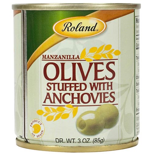 Anchovy Stuffed Green Olives