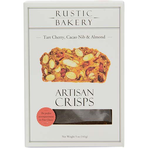 Artisan Crisps with Tart Cherry, Cacao Nibs and Almond