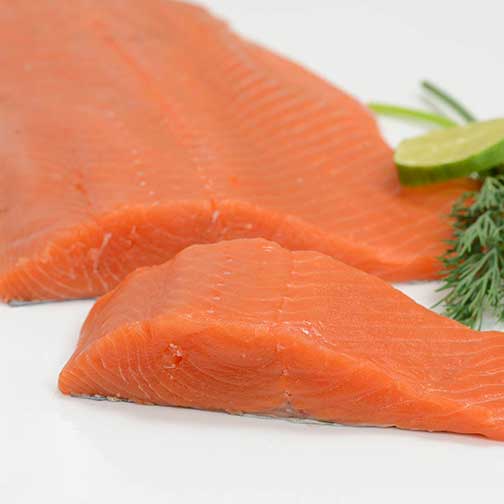 Alaska Wild King Salmon Fillet - Wild Caught Chinook