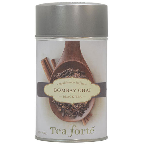 Tea Forte Bombay Chai Black Tea - Loose Leaf Tea Canister