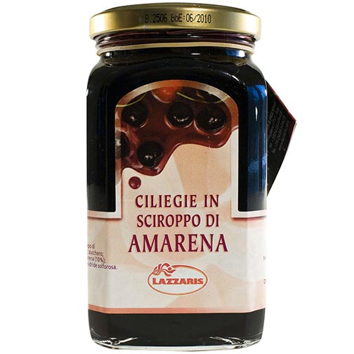 Italian Black Cherries in Amarena Syrup