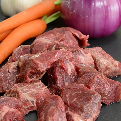 Wagyu Stew Meat, Diced