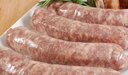 pork sausages