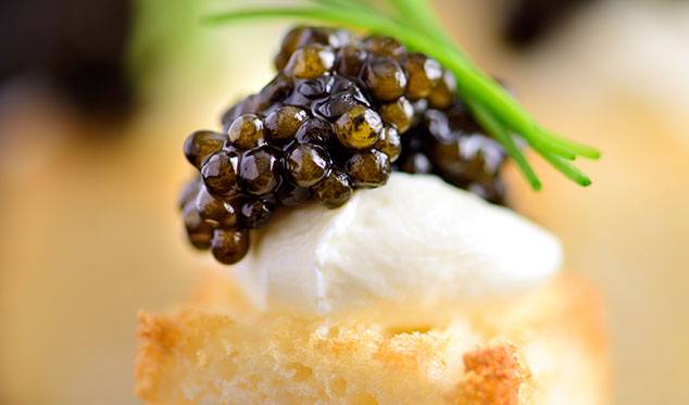 caviar selection