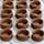 Round Sweet Chocolate Tartelettes Photo [2]